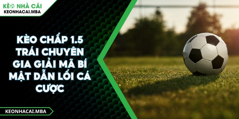 Kèo Chấp 1.5 Trái Chuyên Gia Giải Mã Bí Mật Dẫn Lối Cá Cược