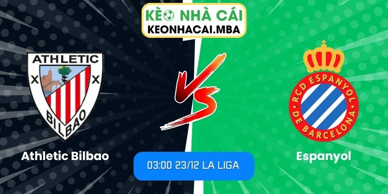 Soi kèo Athletic Bilbao vs Espanyol