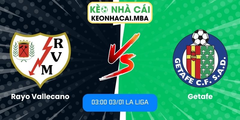 Soi kèo Rayo Vallecano vs Getafe